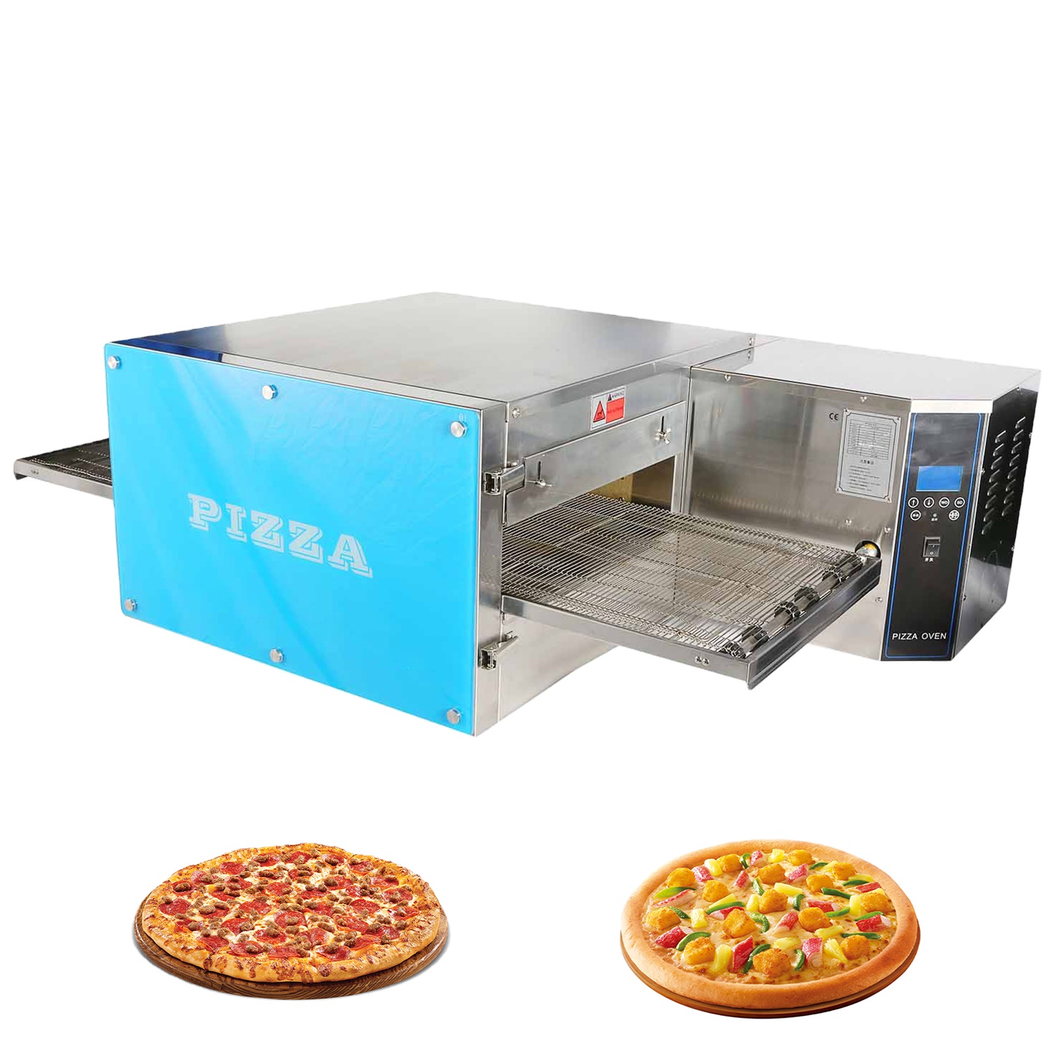 Official sales of high-performance commercial high-efficiency baking gas delivery stainless steel pizza oven