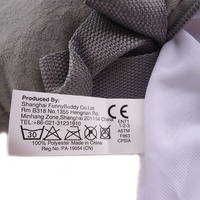 Sac à dos en peluche requin animal mignon Cartable pour enfants Sac à dos confortable et élégant