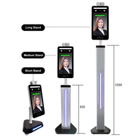Lector Biométrico de Huellas Dactilares con Reconocimiento Facial, Detección Térmica de Vida Real, Wifi, Cerradura Inteligente para Puerta, Terminal de Control de Acceso