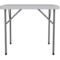 Table pliante haute réglable et portable de 6 pieds table pliante à manger noire blanche