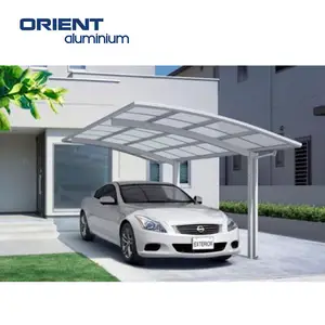 20 x 20 Garages Canopies Carport Aluminium Competitive Aluminium Carport Shade Metal Aluminium Carport Double For Car Parking