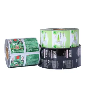 Customized Laminated Aluminum Plated Snack Packaging Polyester Film Plastic Foil Composite Printing BOPP PE Film Roll