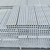 Tuyau flexible en PVC, aluminium, laiton, acier inoxydable, de 20, 25, 30 mm, à forme de chaise, carré, pour extérieur, économie d'énergie, CVC et salle de sport