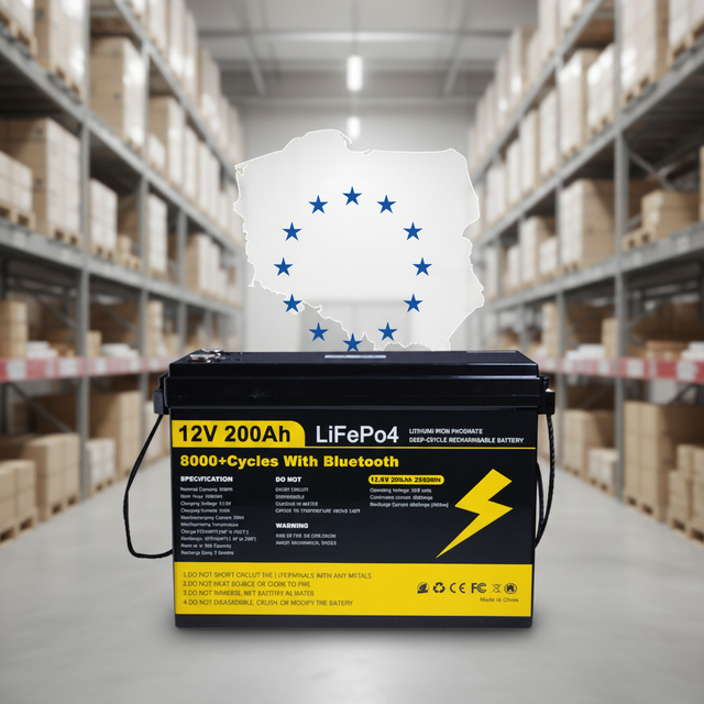 EU Stock LFP Battery 12.8v 100ah 200ah 24v 48v Golf Cart Rv Camping Forklift  Home Energy Storage Battery Lithium Battery Pack