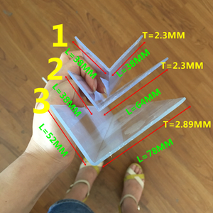 Chủ Sở Hữu Nhãn, Side Loading Transparent PVC Kệ Talker Đăng Chủ, Counter Perspex Signage Của Siêu Thị Kệ - Product Image 6