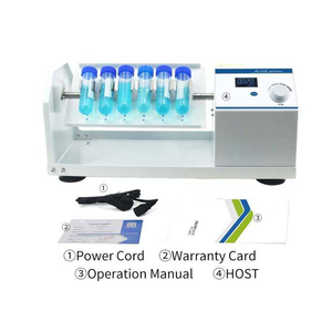เครื่องเขย่าสารละลายแบบหมุนของห้องปฏิบัติการ Veidt Lab พร้อมเครื่องผสมแบบลูกกลิ้งสำหรับเลือด ความเร็ว 5~200 รอบต่อนาที และหน้าจอ LCD ตั้งเวลาได้ 1-999 นาที ทำจากวัสดุ ABS - Product Image 6