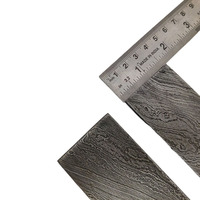 Production 100% professionnelle, acier de haute qualité pour la fabrication de lames, barre de damas faite à la main, acier damas sur mesure fait main