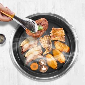 Modi kore 2000W elektrikli BARBEKÜ ızgara makinesi yüksek kaliteli masa Yakiniku dumansız paslanmaz çelik dokunmatik kontrol alev güvenliği - Product Image 3