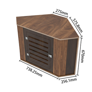 Factory <span class=keywords><strong>Dog</strong></span> Villa Casas de mascotas Muebles Interior Cat <span class=keywords><strong>Dog</strong></span> <span class=keywords><strong>House</strong></span> Muebles de Casa de perro prefabricados de madera - Product Image 2