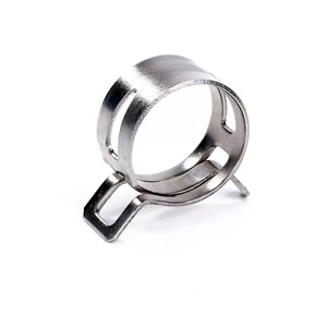 Collier de serrage en acier inoxydable 304 pour tuyau <span class=keywords><strong>flexible</strong></span> avec entraînement à vis sans fin, revêtement Dacromet pour admission d'air turbo haute température, durable et robuste - Product Image 4