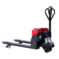 Chariot élévateur électrique portable mini 1500 kg de capacité de charge, automatique tout-terrain pour ateliers de réparation de machines, état neuf, batterie plomb-acide