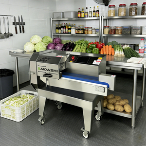 Cortadora de Verduras Comercial de Calidad, Rebanadora y Trituradora de Frutas, Cortadora de Zanahorias, Cebollas y Patatas, Máquina para Cortar en Cubos para Ensaladas - Product Image 1