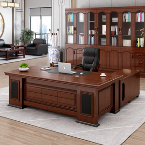 Escritorio Ejecutivo Moderno con Gabinete de Almacenamiento para Gerentes y Espacios de Trabajo Ejecutivos - Product Image 2