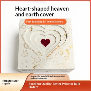 Heart-Shaped Rigid Gift <b>Box</b> 2026 Luxury Business Packaging Custom Made - Product Image 3