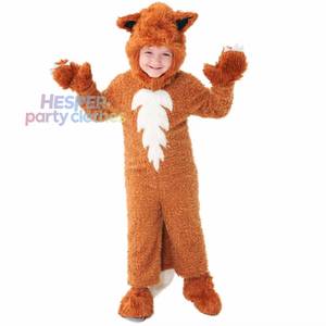 Disfraz de Halloween de zorro de TV/película para niños, mono unisex de piel sintética con bolsillos y leggings, disponible en HP - Product Image 1