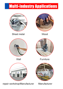 FUNISI F7 - Colector de Polvo para Reparación de Automóviles, <span class=keywords><strong>Lijadora</strong></span> Doble en Seco, Equipo de Detallado con Gran Succión al Vacío - Product Image 4