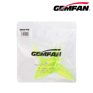 Hélices de drone FPV GEMFAN 493D à 3 pales, pack de 4 (2 CW, 2 CCW) en PC pour drones de course et freestyle de 5 pouces - Product Image 3