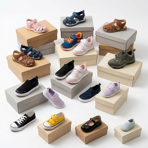 Calzado Infantil Mixto al por Mayor, Zapatillas de Cuero y Malla para Niños y Niñas, Calzado Infantil Mixto al por Mayor - Product Image 4