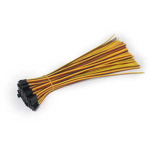 22AWG规格250毫米长跳线配备<span class=keywords><strong>3</strong></span>针公母插头兼容<span class=keywords><strong>Arduino</strong></span>与树莓派采用粗线径可定制线材 - Product Image 1