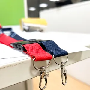 Personalizado conferência telefone celular óculos id lace elástico cordão poliéster cordão chaveiros