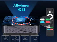 Caja de TV Inteligente Global con Android 14, 4K HDR, BT 5.0, WiFi 6 y Soporte Multilingüe