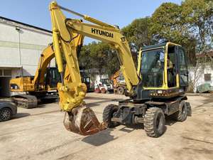 Excavatrice Hyundai d'occasion de haute qualité 60W-9 marque coréenne avec Core Hitachi Components 6ton poids de fonctionnement prix inférieur - Product Image 2