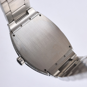 <b>Compass</b> Function Cask-shaped Hip-Hop <b>Watch</b> High Quality Pointer Simple Luxurious Style Date Model Fashionable Trendy Unisex - Product Image 6