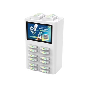 Solutions de location de batteries externes Y2 : Station de comptoir à 8 emplacements, jusqu'à 24 batteries externes de 6000 mAh, double tension 110 V/240 V, pour spas et <span class=keywords><strong>caf</strong></span>és - Product Image 2
