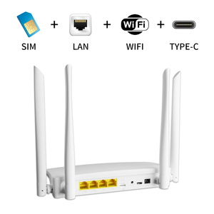 4G Wifi 6 Крытый мобильный Wifi роутер 4 порта 4 антенна <span class=keywords><strong>SIM</strong></span>-карта 300 Мбит/с маршрутизатор Wifi 4g с <span class=keywords><strong>Sim</strong></span>-картой - Product Image 3