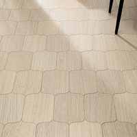 Parquet en bois massif, bois pur, formes spéciales, chauffage par le sol, géothermique, multicouche, noyer noir, système clic, Huzhou Nanxun