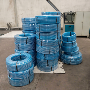 Flexible Blue Nylon <b>PVC</b> Water <b>Hose</b> for Garden Irrigation Outdoor Use - Product Image 1