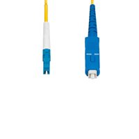 Premium LC UPC to LC UPC Single Mode Simplex OS1/OS2 9/125 2mm PVC Fiber Optic Patch Cable