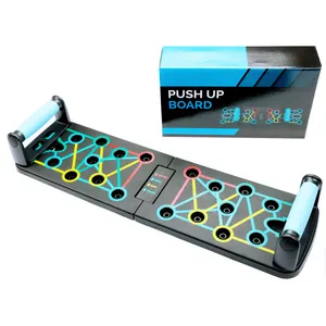 Pushup Wholesale Push Up Board Sports Accessories Gymnastics Portable Push-up Rack Training Foldable 9 In 1 Push Up Boards