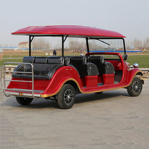 Fabrikanten Passen Nieuwe Nieuwe Energie Zonne-Energie Vierwielige Elektrische Voertuig Retro Classic Classic Car Trolley Aan - Product Image 3