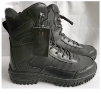 Bottes tactiques pour hommes TSB204, couleur coyote et noir, pour entraînement et mode.