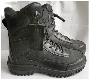 TSB204 Fashion Men Training men coyote <b>brown</b> and black tactical <b>boots</b> - Product Image 3