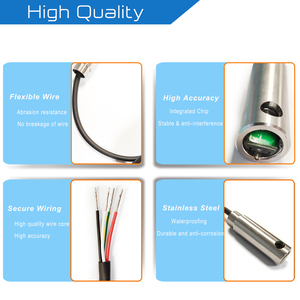 Edelstahl 3M Kabel Photo elektrischer kapazitiver Flüssigkeits wasserstands ensor Öltanker und Tankstelle Verwenden Sie einen Ölleck alarm - Product Image 5