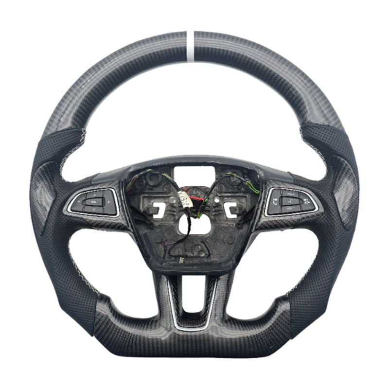 หนังพรุน + คาร์บอนไฟเบอร์ + เย็บสีขาว + แถบด้านบนสีขาว