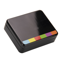 Boîte en métal rectangulaire de qualité alimentaire 130x105x38mm, vide, pour rangement de pièces de monnaie, emballage cadeau