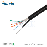 Câble LAN extérieur étanche 4P Utp/Stp/Ftp/Sftp Cat5/Cat5E/Cat6 de 305m et 1 000 pieds
