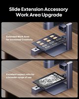 Graveur laser intelligent double LaserPecker LP4, diode bleue 10W, infrarouge 2W, machine de gravure portable de bureau pour métal, bois, acrylique