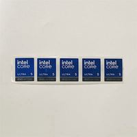 Autocollants pour ordinateur portable/PC/tablette/ordinateur de bureau Intel Core Ultra 7/5/9, logo Internet, autocollants unilatéraux, authentiques OEM, stock en stock, 6 mois, 100% authentiques