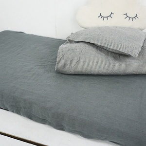 Juego de Sábanas para Cuna de Bebé con Funda de Almohada y Funda Nórdica, Juego de Sábanas de Cuna Tejidas de Calidad, Tamaño Personalizado - Product Image 2