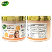 Gommage corporel exfoliant et hydratant au sel, enrichi en vitamines, le plus vendu, 650g