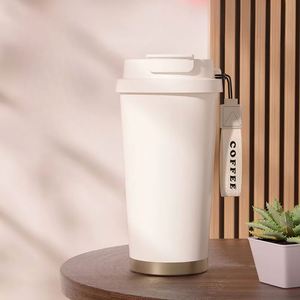 Taza de Café Portátil de Acero Inoxidable 316 Lily Valley, Taza de Doble Pared con Aislamiento al Vacío de Alta Calidad, Artículos Promocionales - Product Image 2