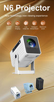 Mini projecteur N6 720p de haute qualité 2.11 pouces LCD Android 11 projecteur vidéo portable