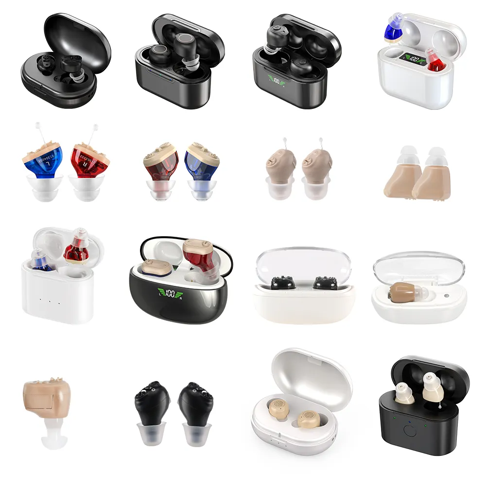 Qualitäts-Hörgeräte Herstellerunterstützung OEM/ODM/Lieferung Kaufen billige Hörgeräte-Preisliste für Ältere Menschen