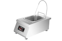 Équipement de restauration commerciale, friteuse à minuterie de grande capacité 10L, température constante, équipement multifonctionnel pour poulet frit en buffet