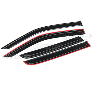 4pcs Car Side Window <b>Deflector</b> for Mazda BT-50 BT50 TF 2020+ MY21 Wind Shields Sun <b>Rain</b> Guards Window Visor Vent Sun Shade - Product Image 4