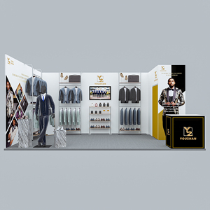 Thủy lực Lift bảng, tùy chỉnh 20ft xách tay Booth 3x3 quần áo đứng miễn phí thiết kế thương mại triển lãm Booth Giao hàng nhanh - Product Image 4